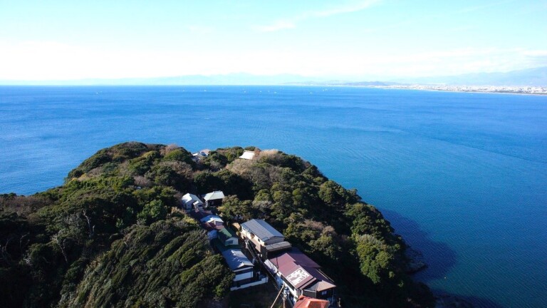 江の島展望台からの景色