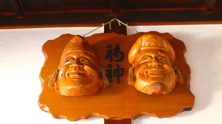 福の神 熱海の温泉旅館にある福の神