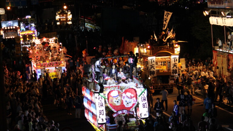 熱海こがし祭り 熱海こがし祭りの山車コンクール